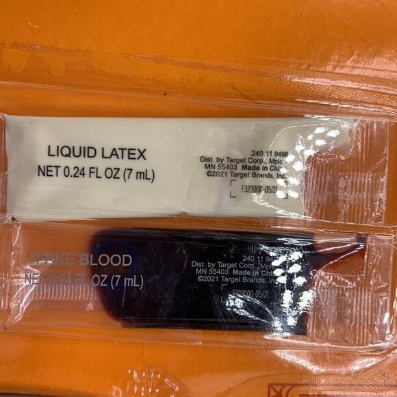 Zombie Hyde & EEK! Costume Makeup Face Latex Grease Fake Blood Cosplay Halloween - Picture 3 of 9